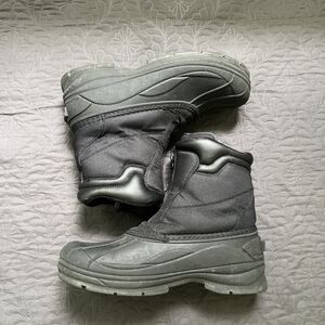 Khombu Glacier Zip Waterproof Winter Boot Cassel Black SZ US 9 Outdoors Gorpcore